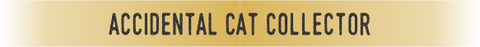 EMB133 "Accidental Cat Collector" Gold Embracelet