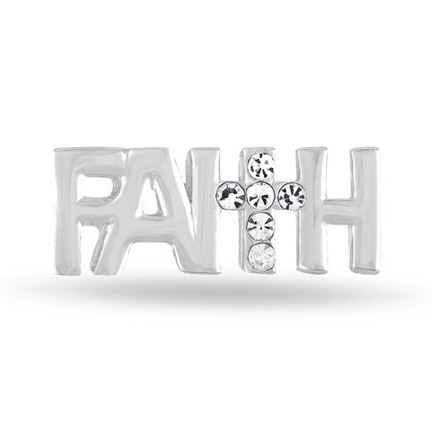 Forever in My Heart Large Charm, "Faith", Set/2
