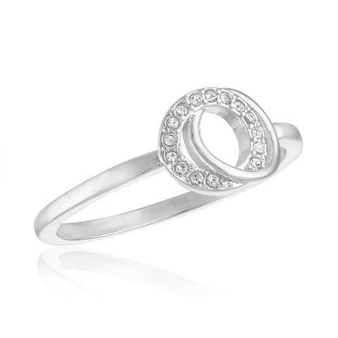 STK132 Interlocking Circles Stack Ring