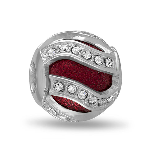 DB Bead, Red Swirl Dec, Set/2