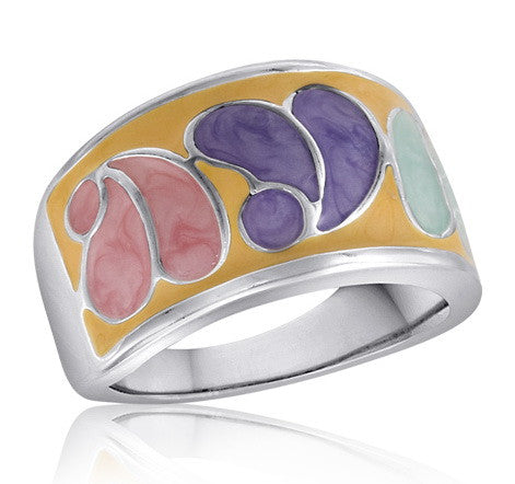 Size 6-10, Ring,  Pastel Splash