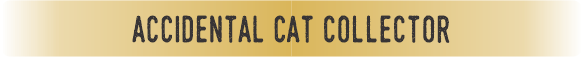 EMB133 "Accidental Cat Collector" Gold Embracelet