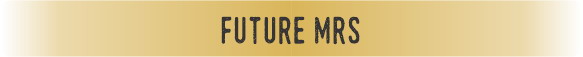 EMB140 "Future Mrs" Gold Embracelet