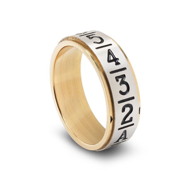 Lucky Spinner Ring, Blackjack, Size 9