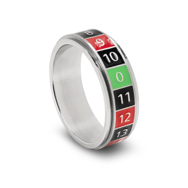 Lucky Spinner Ring, Roulette, Size 9