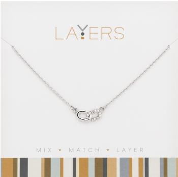 Layers SILVER LINKS NECKLACE