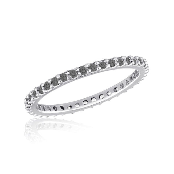 Stack Ring, Black Diamond