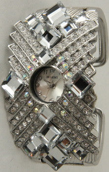 Crystal Baguette, Pewter