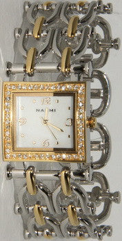 Crystal, Designer Chain, Two Tone