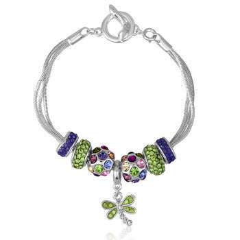 Bracelet, Triple Snake 8.5", Set/2