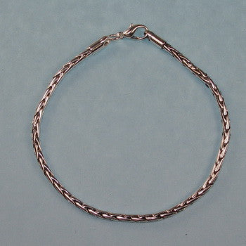 Bracelet, 8", Lobster Claw Closure, Set/2