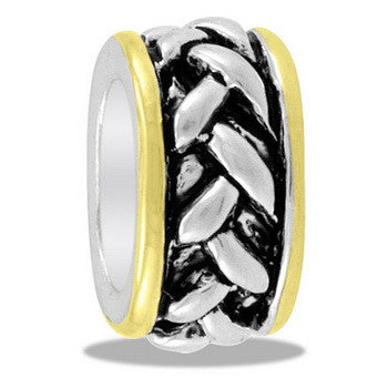 Bead, Braid, Gold & Silver, Set/2