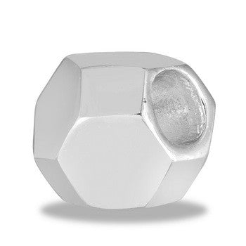 Bead, Silver Sphere, Set/2