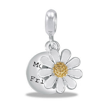 My Mother My Friend Flower, Dangle, Set/2