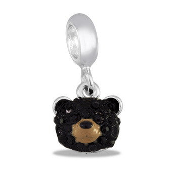 Dangle, Black Bear w/CZ, Set/2