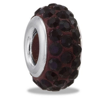 Bead, January Crystal, Small