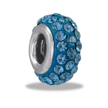 Bead, March Crystal, Small