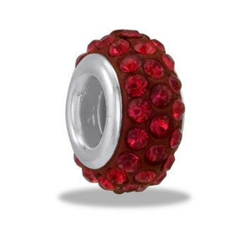 Bead, July Crystal, Small