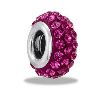 Bead, October Crystal, Small