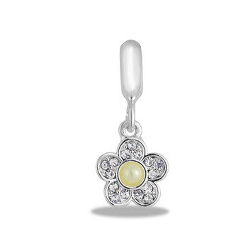 Dangle, CZ Flower, Set/2