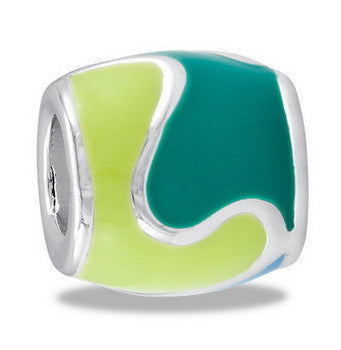 Bead, Multi-Coloured Abstract, Set/2