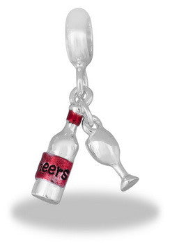 Dangle, Wine Bottle, Set/2