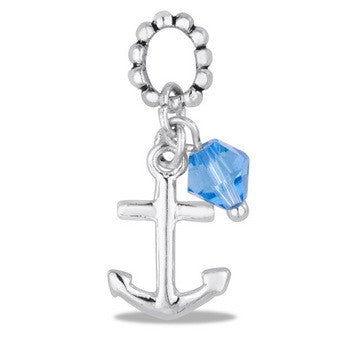 Dangle, Anchor with Blue Bauble