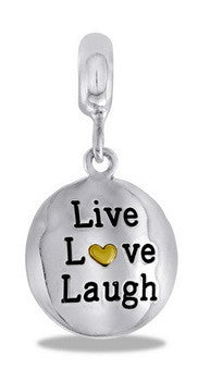 Dangle, Live, Laugh, Love, Silver, Set/2