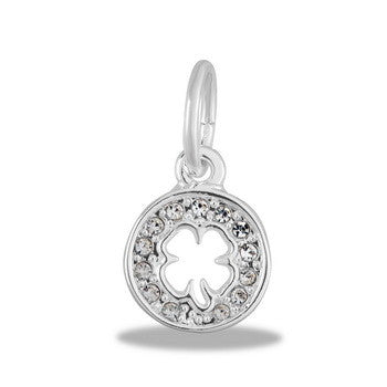 Charm, Cutout, Four-Leaf Clover,Set/2