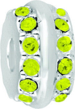 DBI Spacer, 2 Row CZ November Spacer, Set/2