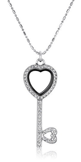 Key To My Heart Necklace, Set/3