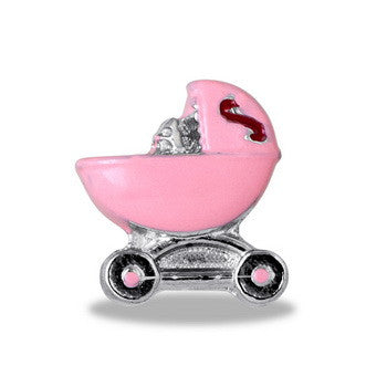 Charm, Baby Buggy Pink, SET/3