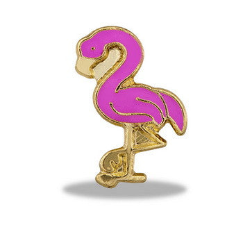 Charm, Pink Flamingo, Set/3