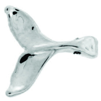 Charm, Silver Whale Tail Set/3
