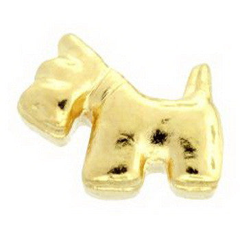 Charm, Gold Dog,      Set/3