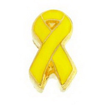 Charm, Yellow Ribbon, Set/3