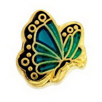 Charm, Butterfly, Blue, Set/3
