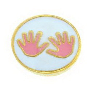 Charm, Hands, Pink,   Set/3