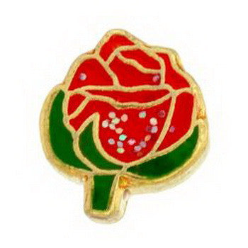 Charm, Red Rose, Set/3