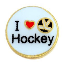 Charm 'I Love Hockey'