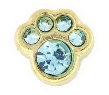 Charm, Paw Print, March, Set/3