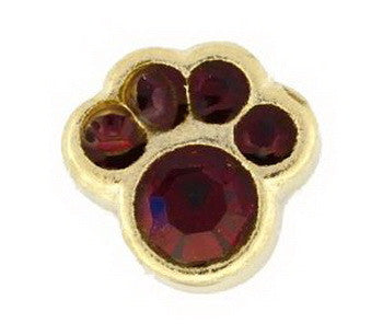 Charm, Paw Print,JanuarySt/3