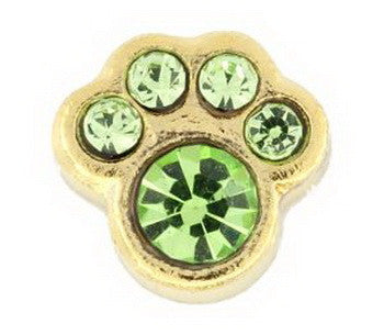 Charm, Paw Print,August,St/3