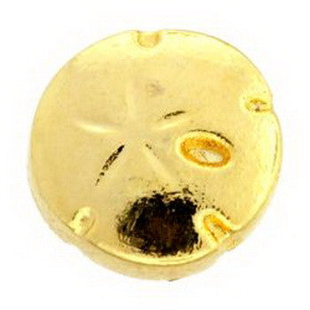 Charm,SandDollar,Gold,Set/3