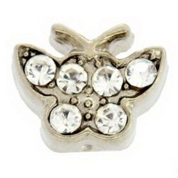 Charm, Butterfly, Crystal, St/3