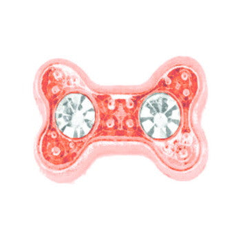 Charm, Rose Gold Dog Bone, Set/3