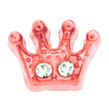 Charm, Rose Gold Crown, Set/3