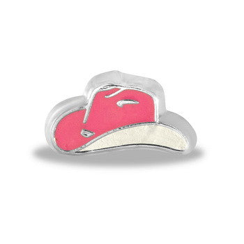 Charm, Pink Cowboy Hat, Set/3