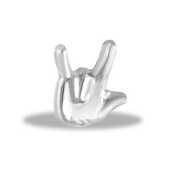 Charm, "I love You" Hand, Set/3