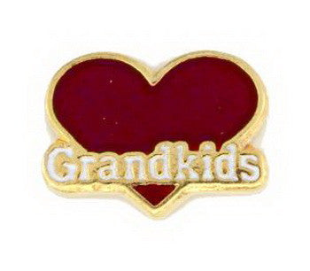 Charm, Heart, Grandkids, Set/3